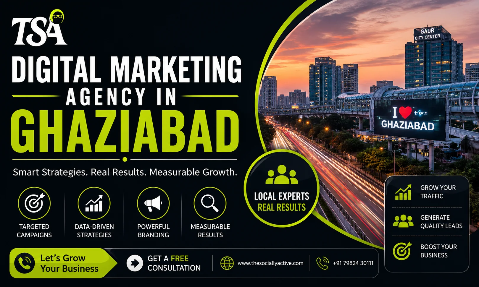 Digital Marketing Agency in Ghaziabad That Builds Brands and Drives Growth