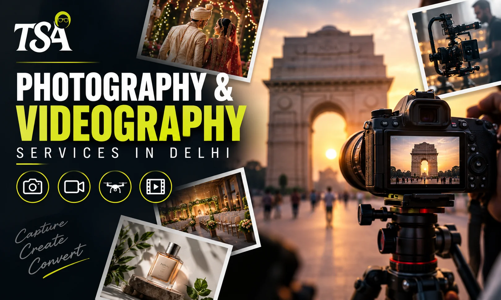 Photography and Videography Services in Delhi